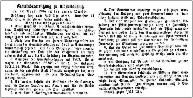 1904-04-12 Kl Gemeinderatssitzung